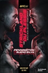 UFC 297 Strickland vs du Plessis' Poster
