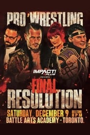 IMPACT Wrestling Final Resolution 2023' Poster