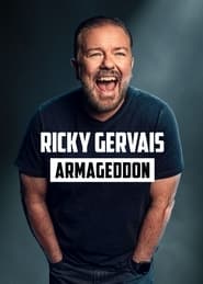 Ricky Gervais Armageddon' Poster