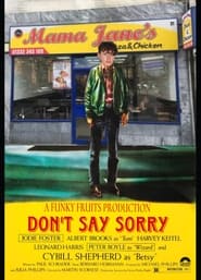 Dont Say Sorry' Poster
