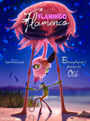 Flamingo Flamenco' Poster