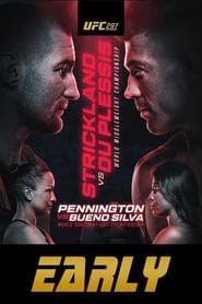 UFC 297 Strickland vs du Plessis  Early Prelims' Poster
