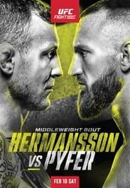 UFC Fight Night 236 Hermansson vs Pyfer' Poster