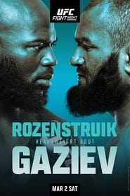 UFC Fight Night 238 Rozenstruik vs Gaziev' Poster