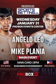 Angelo Leo vs Mike Plania' Poster