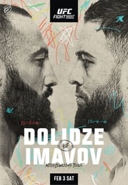 UFC Fight Night 235 Dolidze vs Imavov' Poster