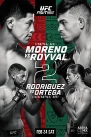 UFC Fight Night 237 Moreno vs Royval 2' Poster