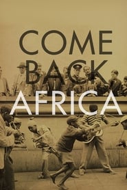 Come Back Africa' Poster