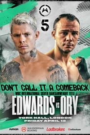 Charlie Edwards vs Georges Ory' Poster