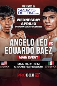 Angelo Leo vs Eduardo Baez' Poster