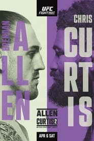 UFC Fight Night 240 Allen vs Curtis 2' Poster