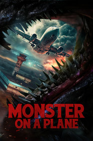 Monster on a Plane' Poster