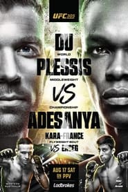 UFC 305 du Plessis vs Adesanya' Poster