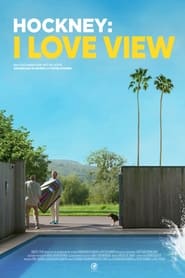 Hockney I Love View' Poster