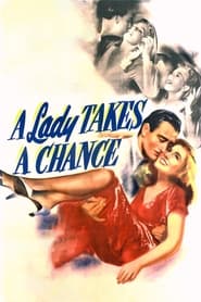 A Lady Takes a Chance' Poster