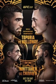 UFC 308 Topuria vs Holloway' Poster