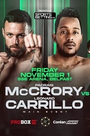 Padraig McCrory vs Leonard Carrillo' Poster