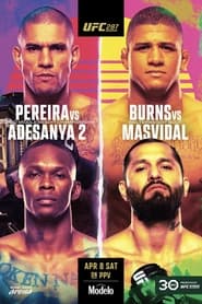 UFC 287 Pereira vs Adesanya 2' Poster