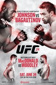 UFC 174 Johnson vs Bagautinov' Poster