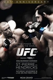 UFC 167 StPierre vs Hendricks' Poster