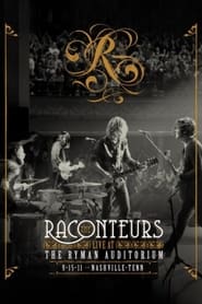 The Raconteurs  Live at the Ryman Auditorium' Poster