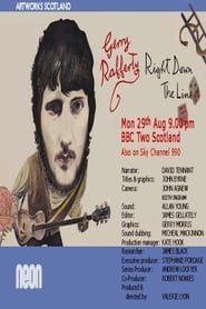 Gerry Rafferty Right Down the Line' Poster