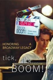 Honoring a Broadway Legacy Behind the Scenes of tick tickBoom' Poster