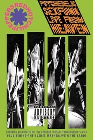 Red Hot Chili Peppers Psychedelic Sexfunk Live from Heaven' Poster