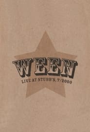 Ween Live at Stubbs 72000' Poster