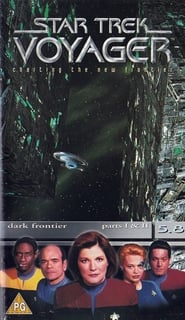 Star Trek Voyager  Dark Frontier' Poster