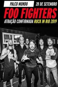 Foo Fighters Rock In Rio' Poster