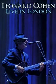 Leonard Cohen Live in London' Poster