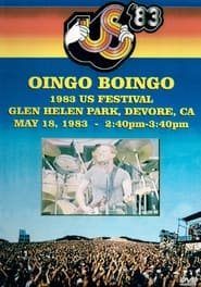 Oingo Boingo 1983 US Festival' Poster