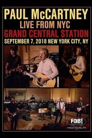 Paul McCartney  Live at Grand Central Station' Poster