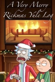 A Very Merry Rickmas Yule Log' Poster