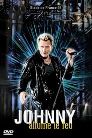 Johnny Hallyday Allume le feu au Stade de France' Poster