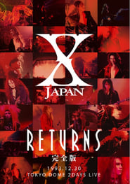 X JAPAN RETURNS 19931230 Tokyo Dome 2 Days Live' Poster