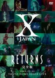 X JAPAN RETURNS 19931231 Tokyo Dome 2 Days Live' Poster