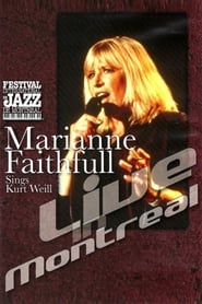 Marianne Faithfull Sings Kurt Weill' Poster