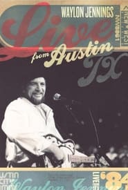 Waylon Jennings Live from Austin TX 84' Poster