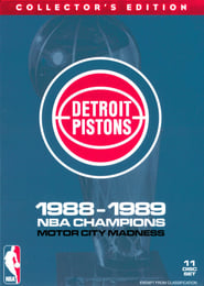 Detroit Pistons 19881989 NBA Champions  Motor City Madness' Poster