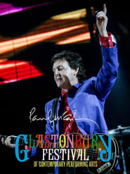 Paul McCartney  Live at Glastonbury' Poster