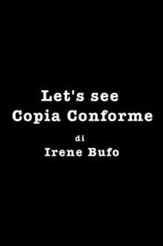 Lets See Copia Conforme' Poster