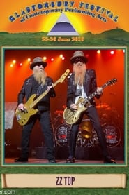 ZZ Top Live at Glastonbury Festival' Poster