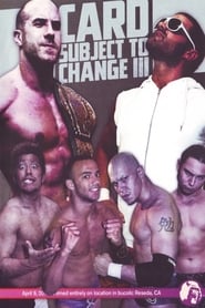 PWG Card Subject To Change III' Poster