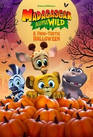 Madagascar A Little Wild  A FangTastic Halloween' Poster