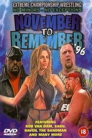 ECW November to Remember 1996' Poster