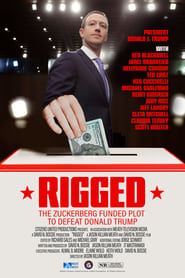 Rigged The Zuckerberg Funded Plot to Defeat Donald Trump' Poster