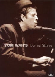 Tom Waits  Burma Shave Live Concert' Poster