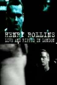 Henry Rollins Live and Ripped in London' Poster